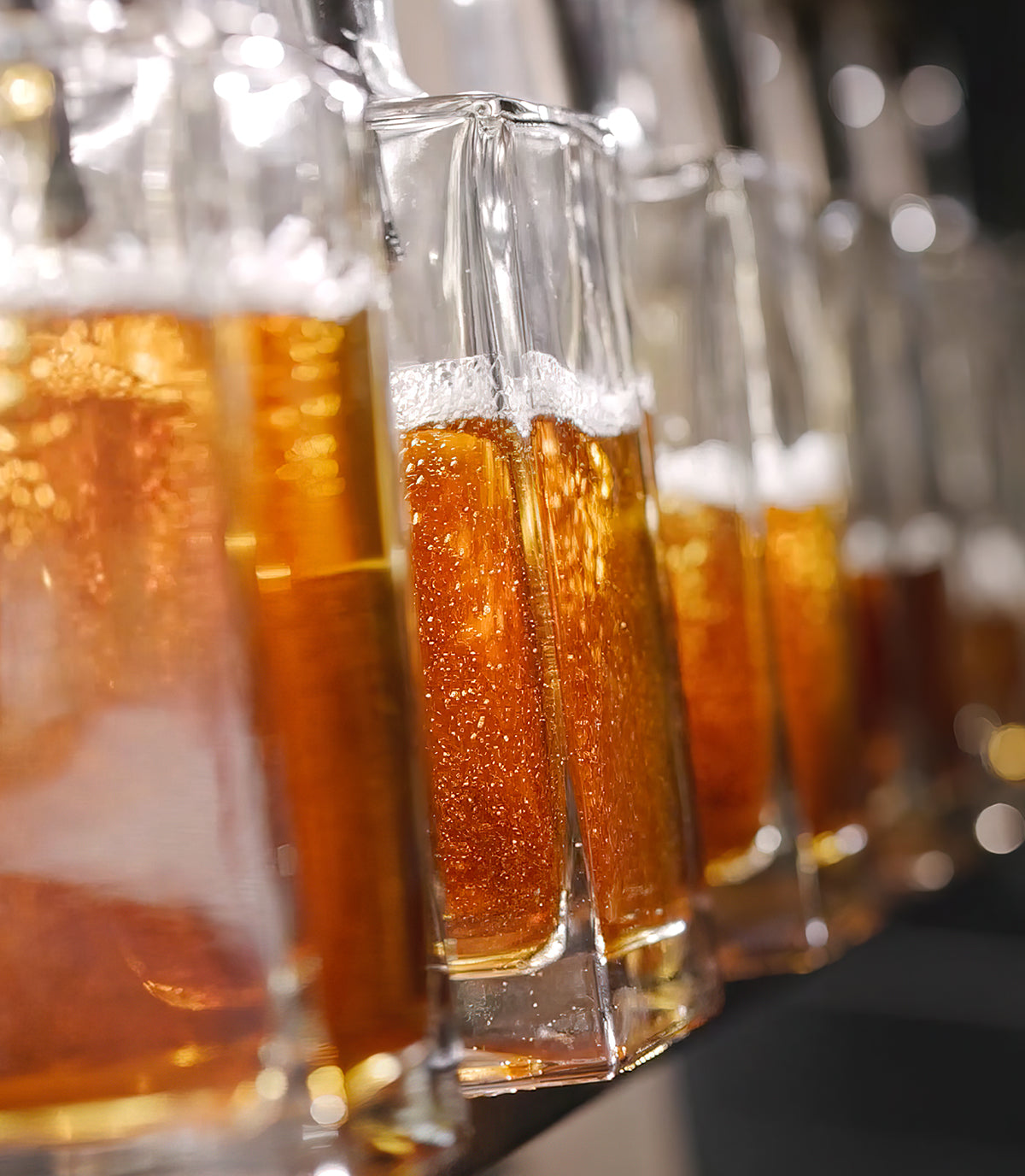 Bourbon being bottled at Town Branch Distillery